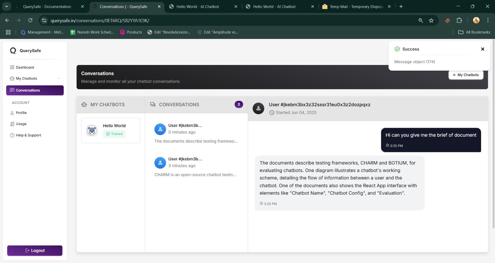 Performance Monitoring